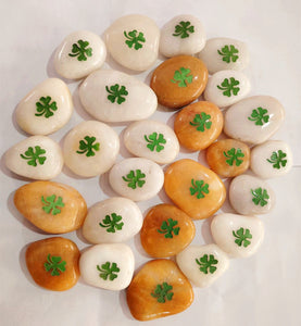 Inspirational Stones - Four Leaf Clover