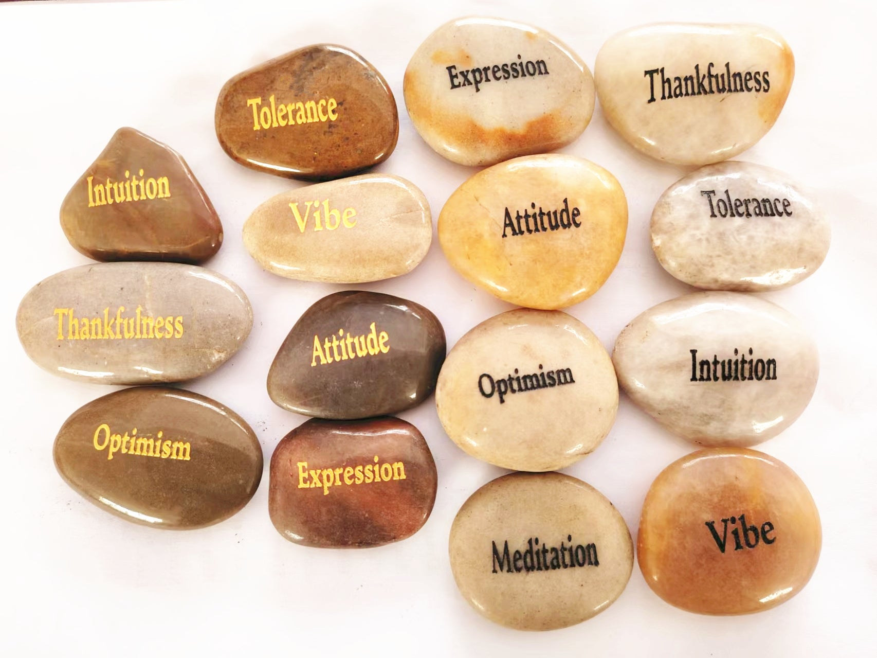 Inspirational Rocks - 8 custom words