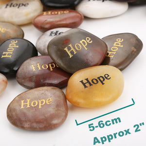 (Quantity 50+，$1.99/ea) Customized Engrave Personalized Assorted Bulk Stones