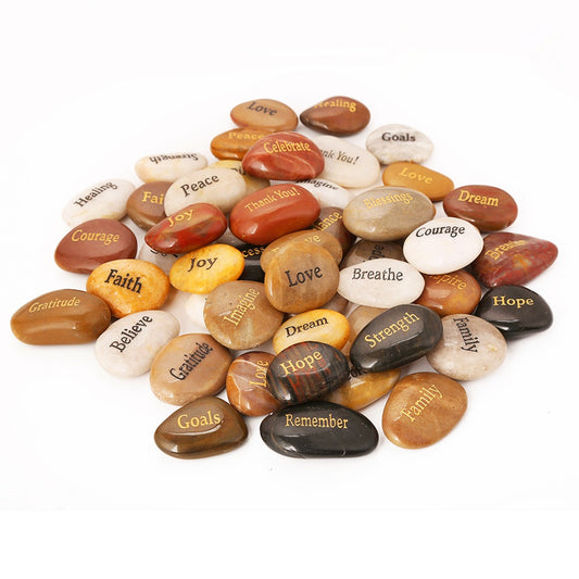 Inspirational Stones - Assorted - Frontier Wholesale Outlet
