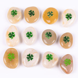 Inspirational Stones - Four Leaf Clover