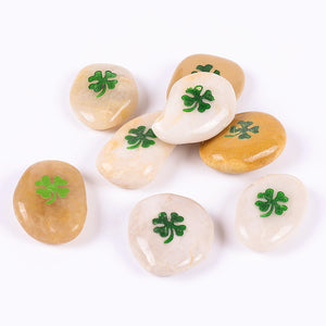 Inspirational Stones - Four Leaf Clover