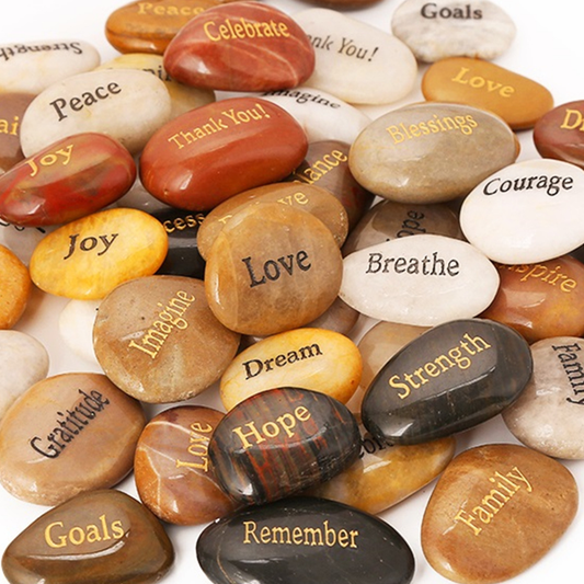 Inspirational Stones - Assorted - Frontier Wholesale Outlet