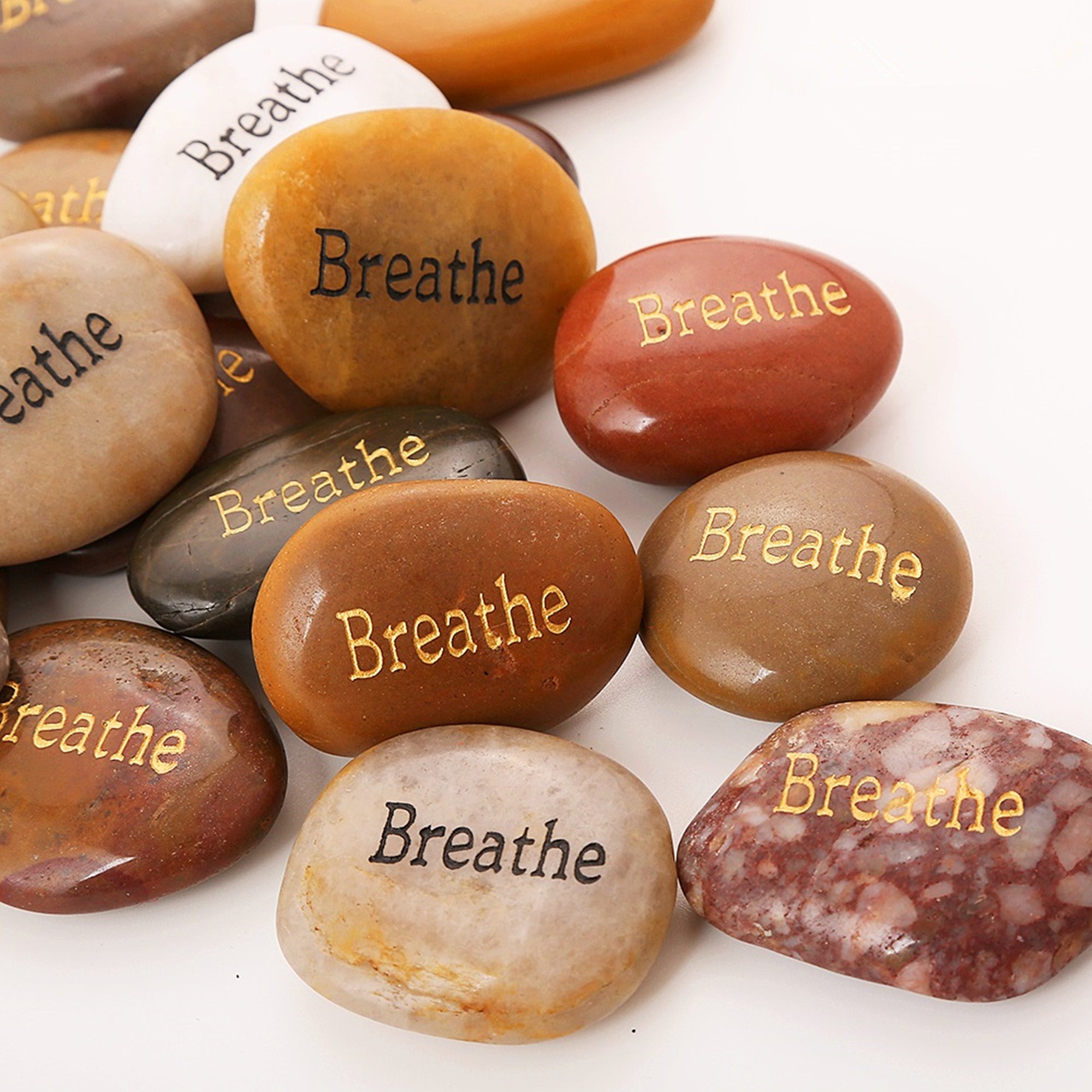 Inspirational Stones - Breathe