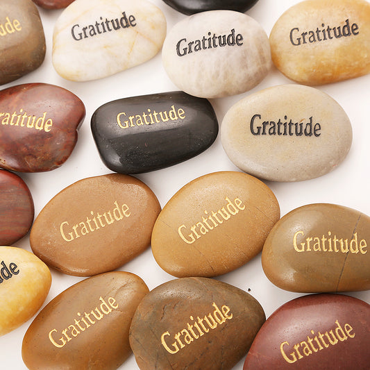Inspirational Stones - Gratitude - Frontier Wholesale Outlet