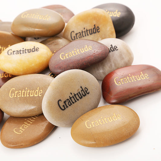 Inspirational Stones - Gratitude - Frontier Wholesale Outlet
