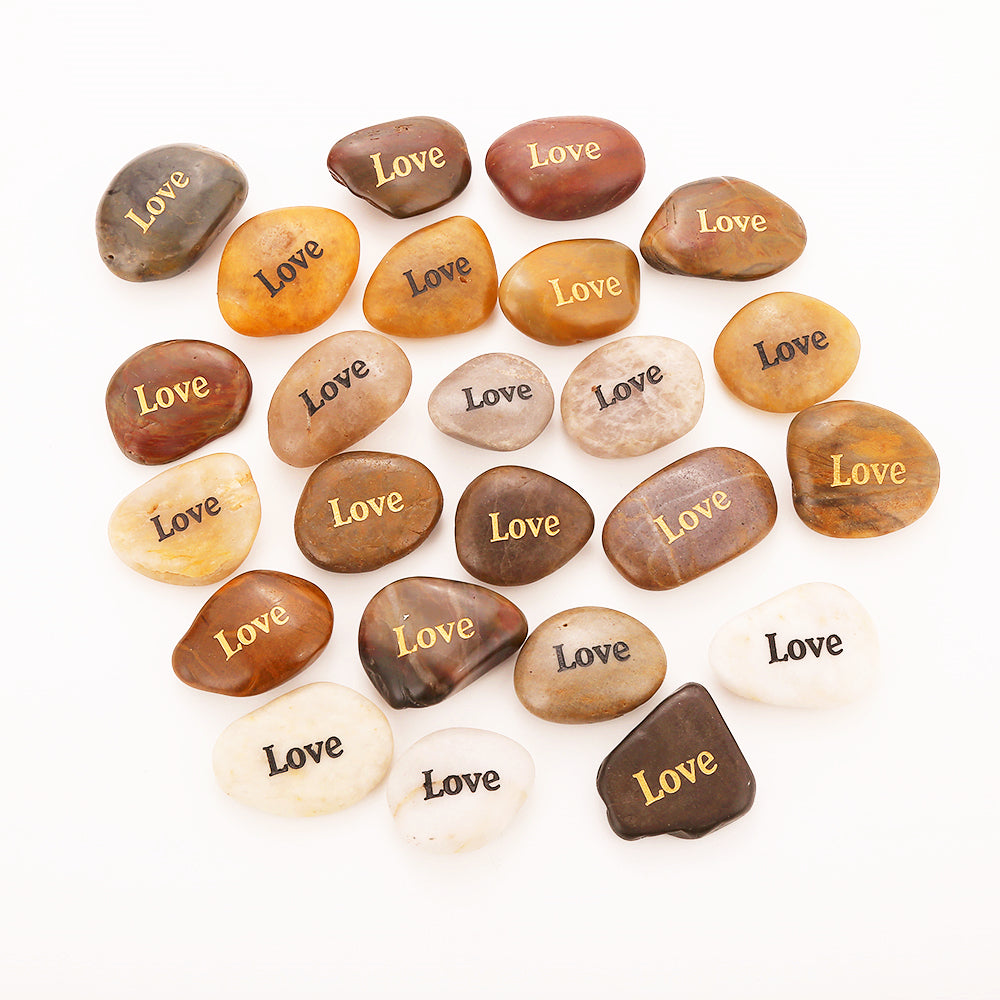 Love Point Rocks Love 50-Pack River Rocks | RockImpact – Frontier Wholesale Outlet