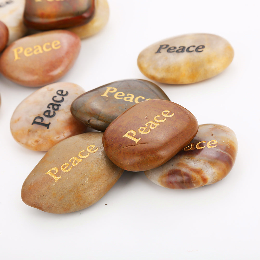 Peace 50-Pack River Rocks | RockImpact – Frontier Wholesale Outlet