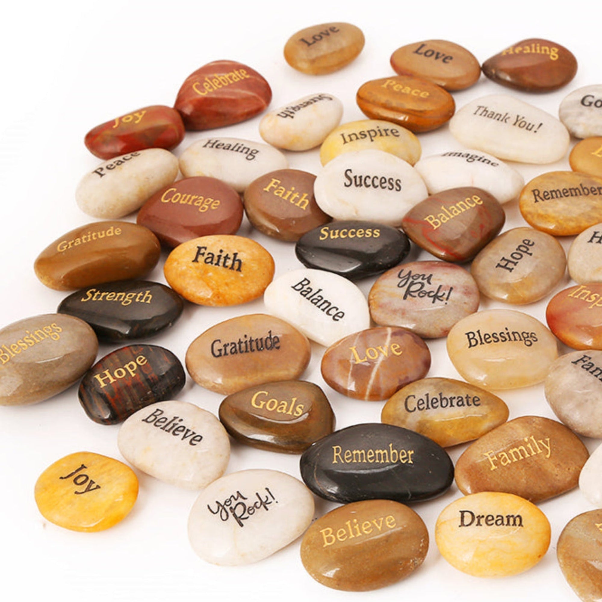 Assorted 50-Pack River Rocks | RockImpact – Frontier Wholesale Outlet